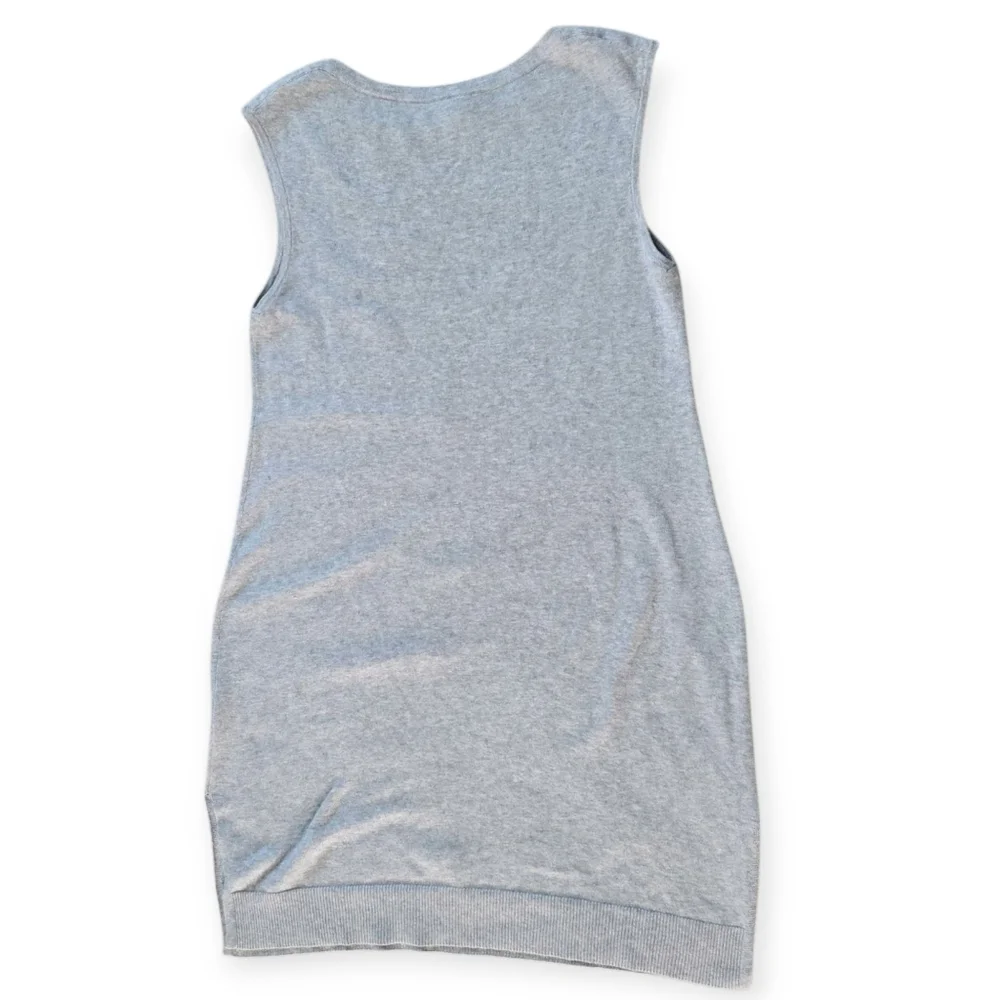 Eileen Fisher Organic Cotton & Cashmere Knit Grey Dress, Size Small - Picture 5 of 7